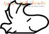 Woodstock Bird Peeker Applique Embroidery Design