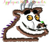 Gruff Monster Applique Design