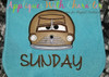 Cars Smoky Peeker Applique Design