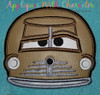 Cars Smoky Peeker Applique Design