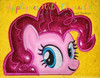 MLP Pinky Pony Peeker Applique Design