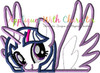 MLP Twilight Unicorn Pony Peeker Applique Design