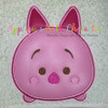 Honey Bear Pig Tsum Applique Design