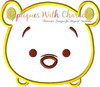 Winnie the Pooh Tsum Tsum Applique Design
