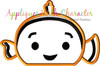 Finding Dorie Nemo Peeker Applique Design 