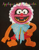 Muppet Baby Animal Applique Design