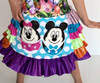 Minnie Mouse Easter Egg Applique Embroidery Design