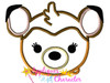 Bambi Deer Tsum Tsum Applique Embroidery Design