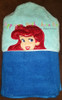 Little Mermaid Princess Peeker Applique Design