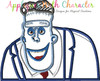 Transylvania Frankenstein Bust Applique Design