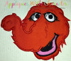 Sesame Street Snuffleupagus Applique Design
