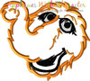 Sesame Street Snuffleupagus Applique Design