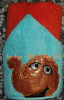 Sesame Street Snuffleupagus Peeker Applique Design