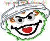 Oscar the Grouch Applique Design