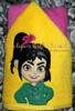 Wreck It Ralph Vanellope Bust Applique Design