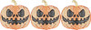 Halloween Jack-o-Lantern Pumpkin Three Sketch Embroidery Design