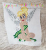Sitting Tinkerbell Appilque Embroidery Design