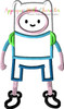 Finn and Jake's Finn Applique Embroidery Design