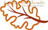 Fall Leaf Applique Design