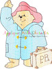Paddy Bear Sketch Embroidery Design