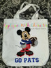 Mickey Mouse Football Applique Embroidery Design