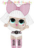 LOL Surprise Diva Doll Sketch Embroidery Design