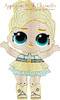 LOL Luxe Lil Outrageous Doll Sketch Design