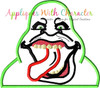Ghostbusters Slimer Peeker Applique Design