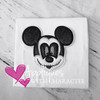 Mickey Mouse Halloween Applique Embroidery Design