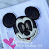 Mickey Mouse Halloween Applique Embroidery Design