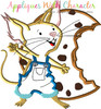 Give a Mouse a Cookie Applique Embroidery Design