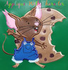 Give a Mouse a Cookie Applique Embroidery Design