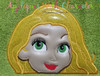 Rapunzela Tangled Peeker Applique Design