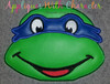 Leonard Ninja Hero Turtle Peeker Applique Design