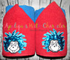 Thing 1 and Thing 2 Peeker Applique Design