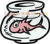Dr Seuss Fish In a Bowl Bean Stitch Machine Design