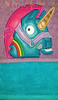 Fortnite Unicorn Peeker Applique Embroidery Design