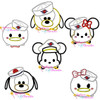 Disney Cruise Tsum Tsum Applique Embroidery Set