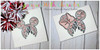 Mickey and Minnie Castle Sketch Embroidery Design