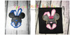 Mickey and Minnie Bunny Applique Designs