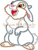 Bambie Thumper Full Body Applique Design