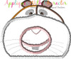 Pets Myron Hamster Peeker Applique Design