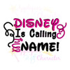 Disney Is Calling My Name Embroidery Design