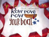 Row Row Row Your Boat ZZ Stitch Nursery Rhyme Design