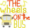 Wheels on the Bus Nursery Rhyme Sketch Design