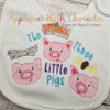 Three Little Pigs Sketch Fairy Tale Design