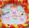 Three Little Pigs ZZ Stitch Fairy Tale Design