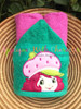 Strawberry Shortcake Peeker Applique Design