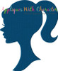 Barbie Fashion Doll Silhouette Filled Stitch Design
