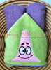 Spongebob Patrick Peeker Applique Design